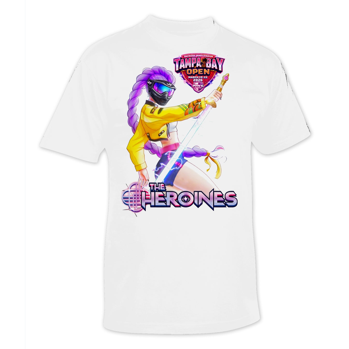 Heroines Stadium TShirt - Tampa Demon Hunters