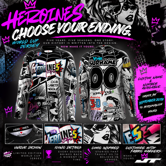 THE HEROINES 2026 WORLD CUP JERSEY - CHOOSE YOUR ENDING