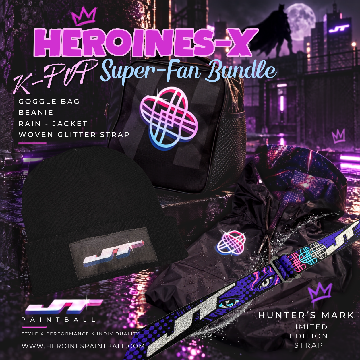 HEROINES × JT x K-POP SUPER FAN BUNDLE
