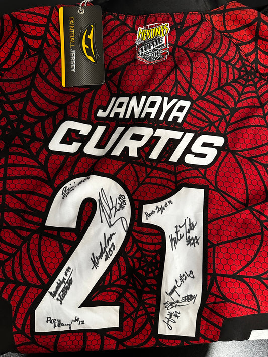 Janaya Curtis #21 - Heroines Championship RETIRED | SIGNED 2022 Collection