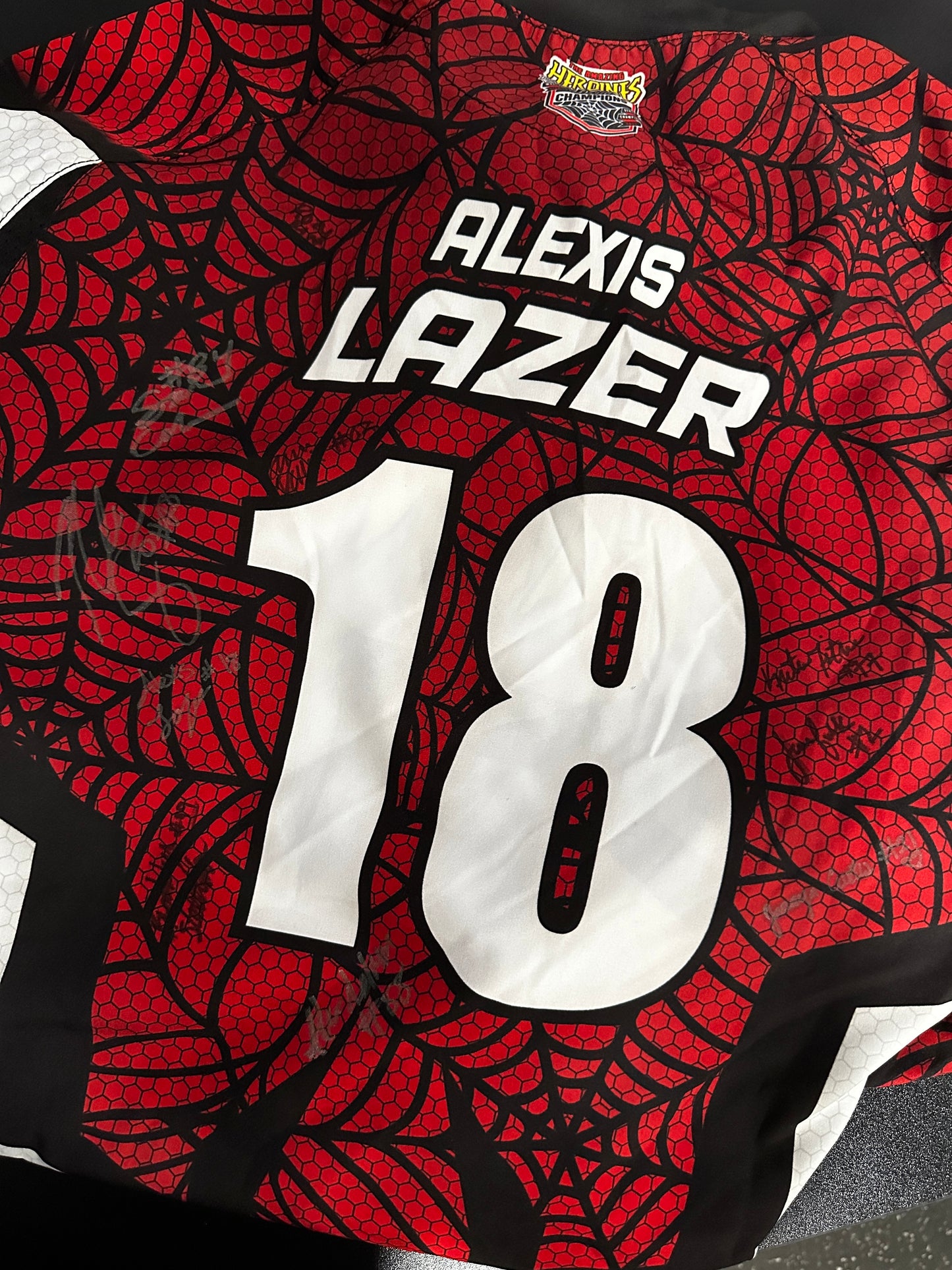 Alexis Lazer #18 - Heroines Championship RETIRED | SIGNED 2022 Collection