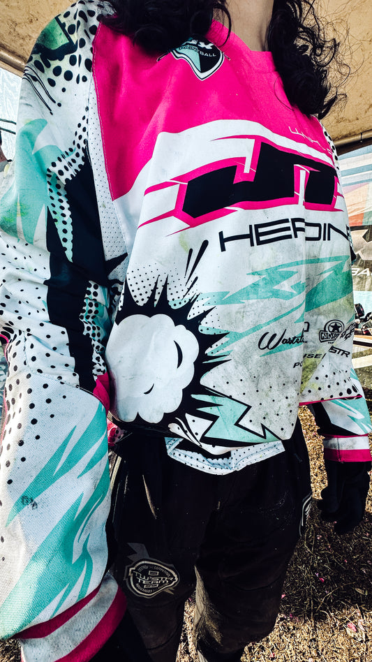 JT Paintball Jersey – Heroines Edition (Pink Mint Pop) Tampa WNXL Edition