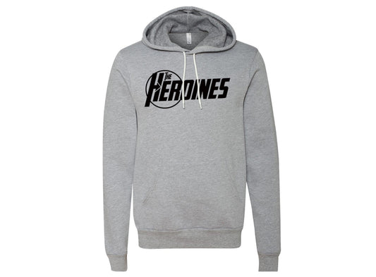 Heroines Logo Hoody - Gray
